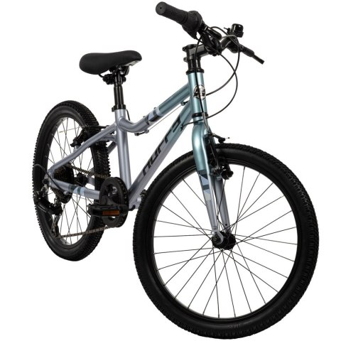 Rower Huffy Literide Alu 20" srebrno-turkusowy (23005W)