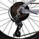 Rower Huffy Literide Alu 20" srebrno-turkusowy (23005W)