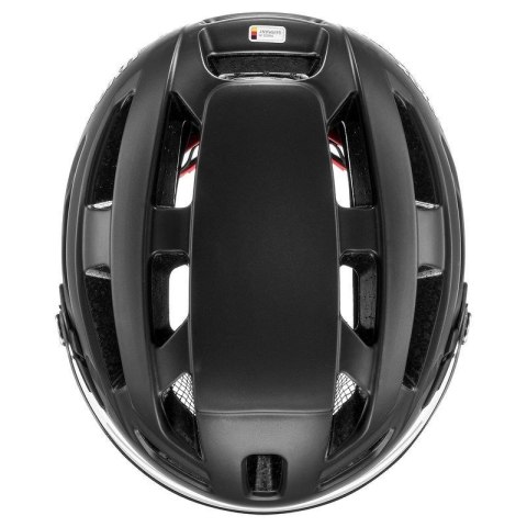 Kask rowerowy UVEX Finale visor 56-61cm, black matt