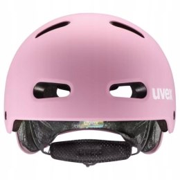 Kask rowerowy dziecięcy UVEX Kid 4 55-58cm, strawberry matt