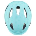 Kask rowerowy dziecięcy uvex oyo style flowers cyan matt 50-54