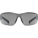 Okulary rowerowe UVEX Equate, black matt/smoke
