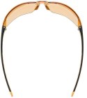 Okulary rowerowe UVEX Equate, smoke/orange