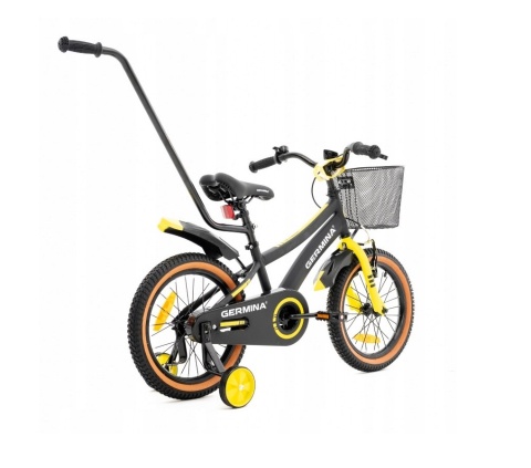 ROWER DZIECIĘCY BMX 16 CALI GERMINA CZARNY
