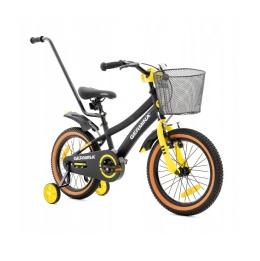 ROWER DZIECIĘCY BMX 16 CALI GERMINA CZARNY