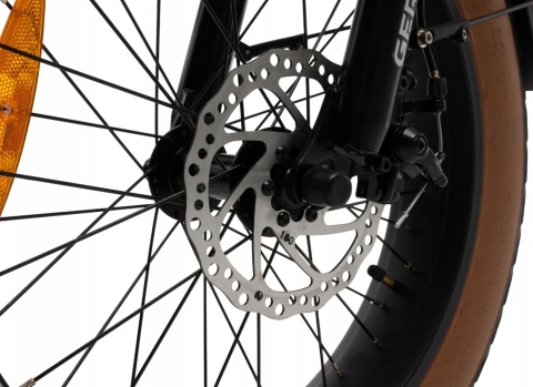 Rower elektryczny 20' Germina FAT BIKE 250W składak 36V e-bike 13,2ah