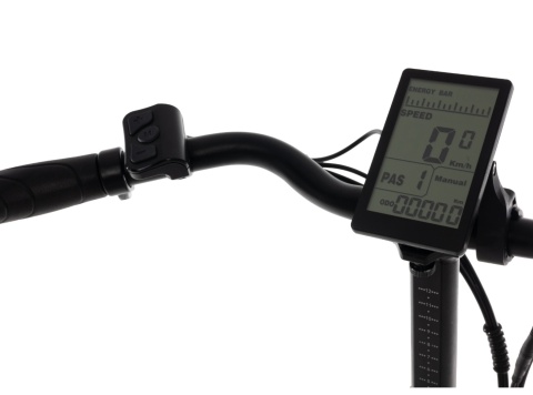 Rower elektryczny 20' Germina FAT BIKE 250W składak 36V e-bike 13,2ah