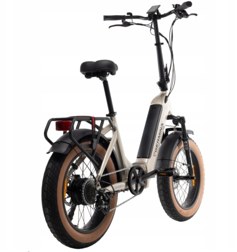 Rower elektryczny 20' Germina FAT BIKE 250W składak 36V e-bike 13,2ah