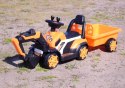 KOPARKA NA AKUMULATOR Z PRZYCZEPĄ, PEŁNA ELEKTRUKA/XZ219