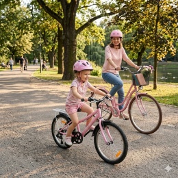 Rower Dziecięcy SIROX LUNA PINK 20” Różowy 6 Biegów Shimano | Sirox