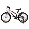 Rower Dziecięcy SIROX RUST 20” Czarny 6 Biegów V-Brake