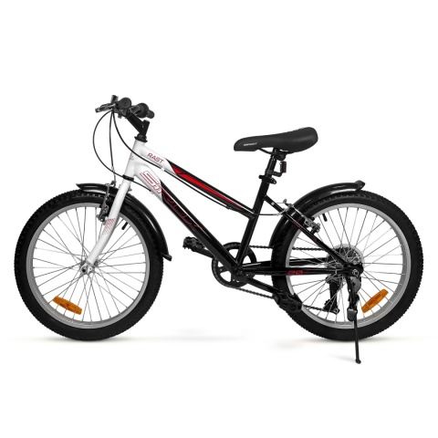 Rower Dziecięcy SIROX RUST 20” Czarny 6 Biegów V-Brake