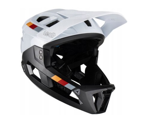 Kask rowerowy z wypinaną szczęką LEATT Helmet MTB Enduro 2.0 V23 rozmiar L (59-63cm) biały