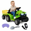 Super traktor z przyczepą, sterowanie pilotem/aplikacja/ YT1166