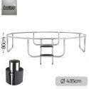 Trampolina ogrodowa profilowana 14ft/435cm z siatką wewnętrzną Neo-Sport