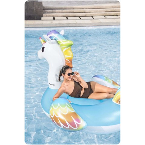 Dmuchany jednorożec XXL 224 x 164 cm Bestway 41113