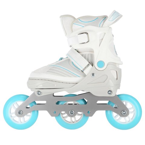 NA11201 BIAŁE ROZM. M (35-38) ŁYŻWOROLKI NILS EXTREME