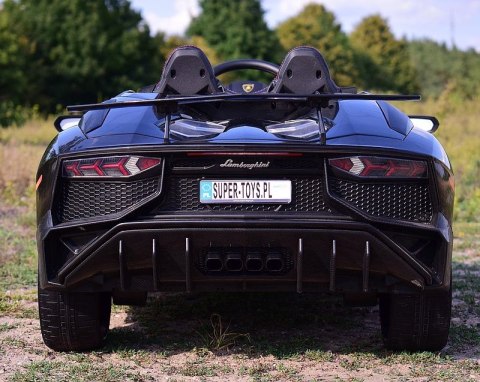 ORYGINALNE LAMBORGHINI AVENTADOR PEŁNA OPCJA, MIĘKKIE KOŁA, MIĘKKIE SIEDZENIE/BDM0913