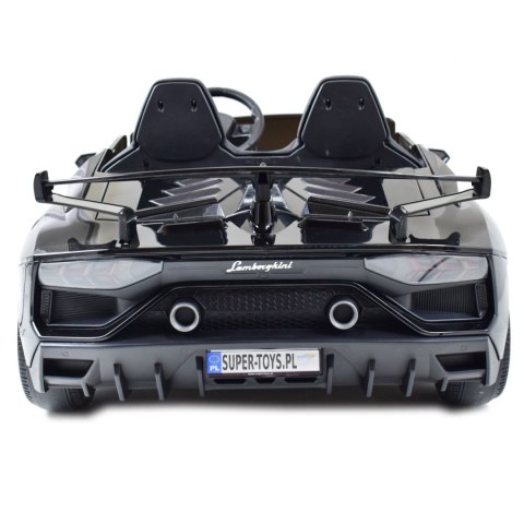 LICENCJONOWANY LAMBORGHINI AVENTADOR SVJ DLA 2 DZIECI FUNKCJA DRIFTU - LAKIER SUPER JAKOŚĆ, MIĘKKIE SIEDZENIE, MIĘKKIE KOŁA/SX20