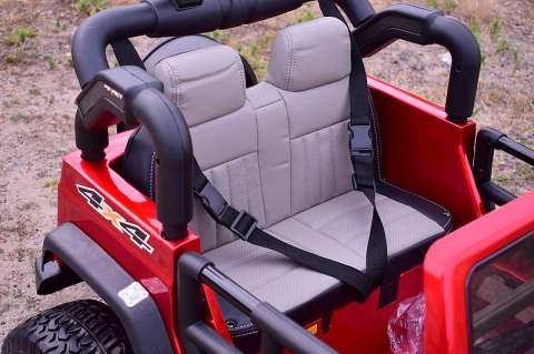 MEGA JEEP PERFECT 002 EXCLUSIVE 4x4 , WOLNY START/ MIĘKKIE KOŁA, LAKIEROWANY HP-002