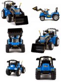 NAJMOCNIEJSZY TRAKTOR Z ŁYŻKĄ I PILOTEM 12V DWIE PRĘDKOŚCI/1005A