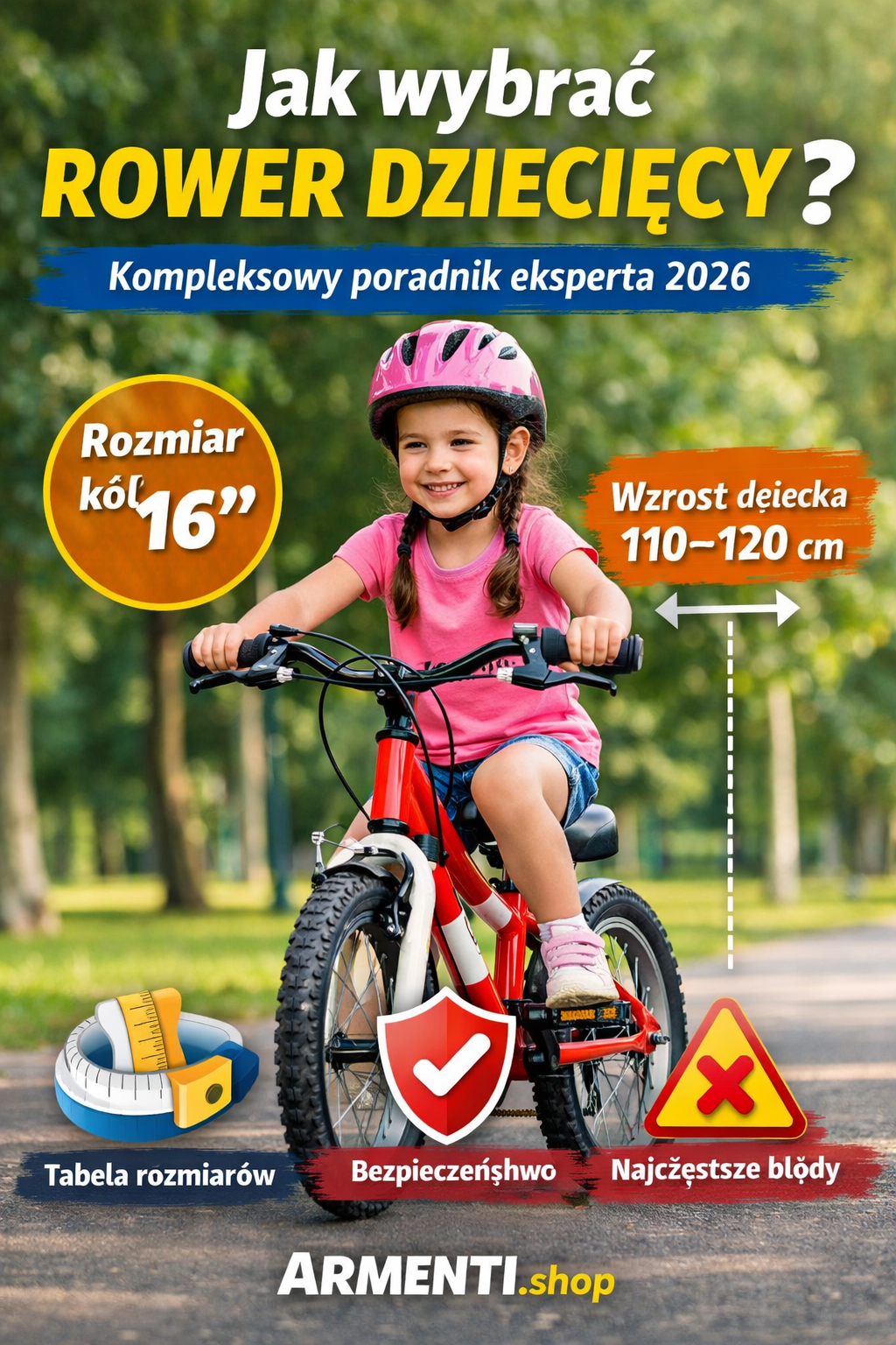 Jak wybrać rower dziecięcy? Kompleksowy poradnik eksperta 2026