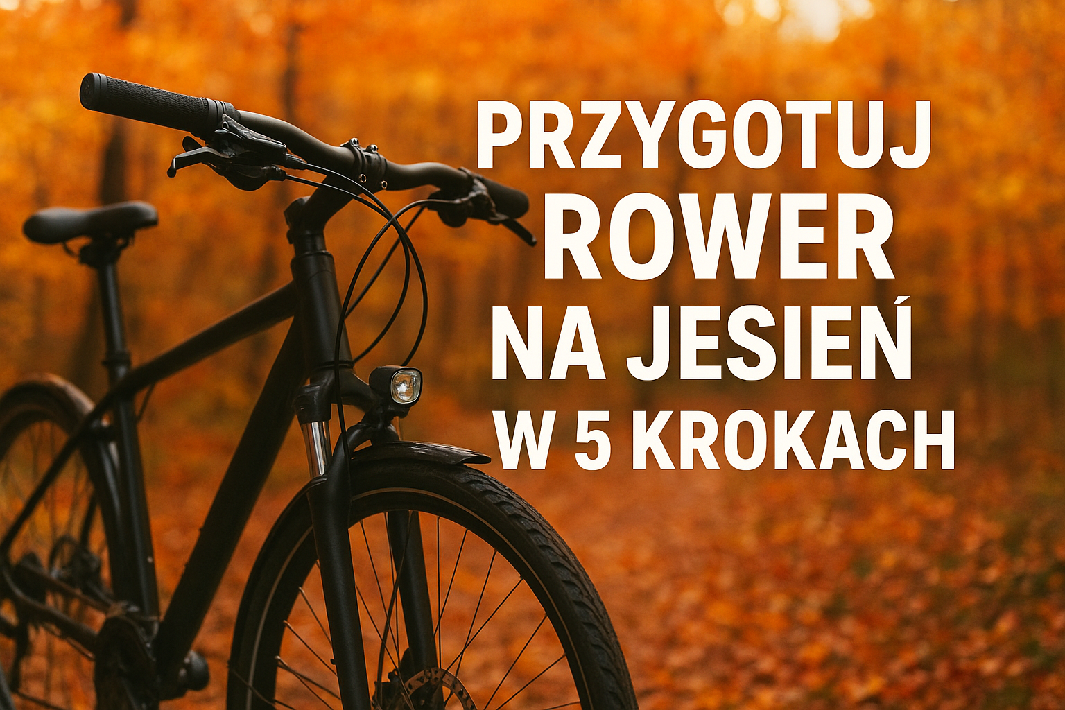 Jak przygotować rower na jesień — 5 prostych kroków, które przedłużą jego żywotność.